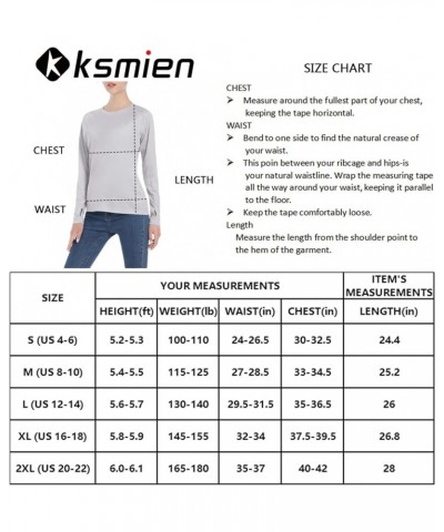 Women's UPF 50+ Sun Protection UV Shirts - Long Sleeve Outdoor Hiking Fishing Swim SPF Rash Guard T-Shirt with Thumbhole Grey...