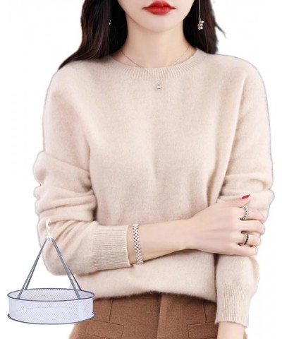 Cashmere Sweaters for Women, Cashmere Sweater,Womens Cashmere Sweater,Cashmere Sweaters for Women Trendy Beige $20.58 Sweaters