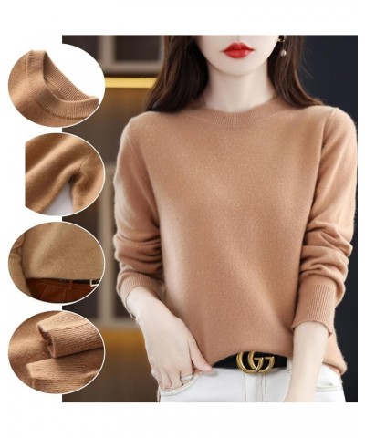 Cashmere Sweaters for Women, Cashmere Sweater,Womens Cashmere Sweater,Cashmere Sweaters for Women Trendy Beige $20.58 Sweaters