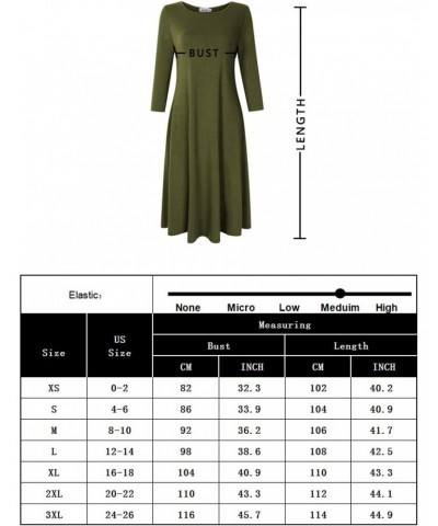 Women Pullover Short Sleeve Pocket Loose Swing Dress (XS,Black) $7.48 Dresses