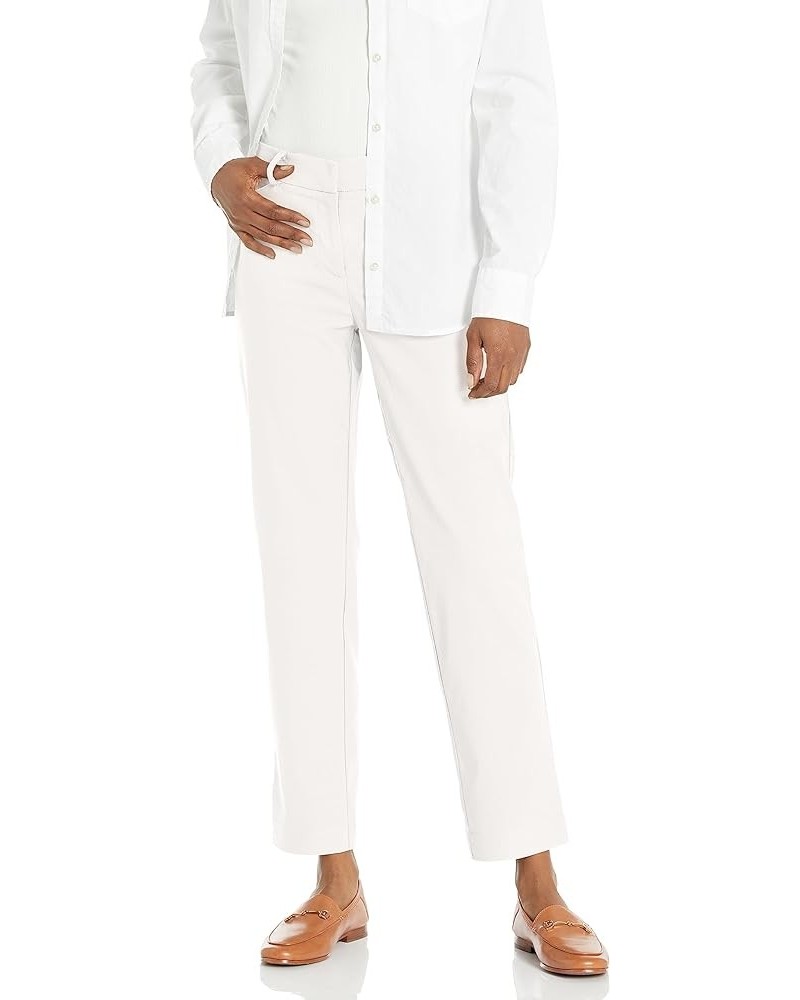 Women's Freedom Stretch Flattering Pant with Slit Back Pockets Cannoli Cream $22.97 Pants