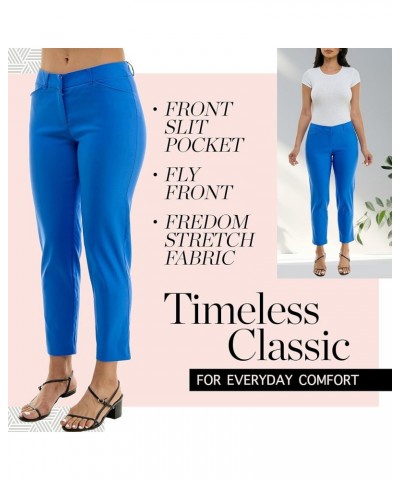 Women's Freedom Stretch Flattering Pant with Slit Back Pockets Cannoli Cream $22.97 Pants