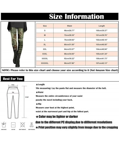 Workout Sets for Women Length Fashion Soft Daily Vacation Deep Green Gray Green All Seasons Leggings for Women Tummy D-a $9.7...