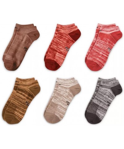 Women`s Everyday Lightweight No Show Training Socks 6 Pack Multi(sx7573-924)/B $20.25 Activewear