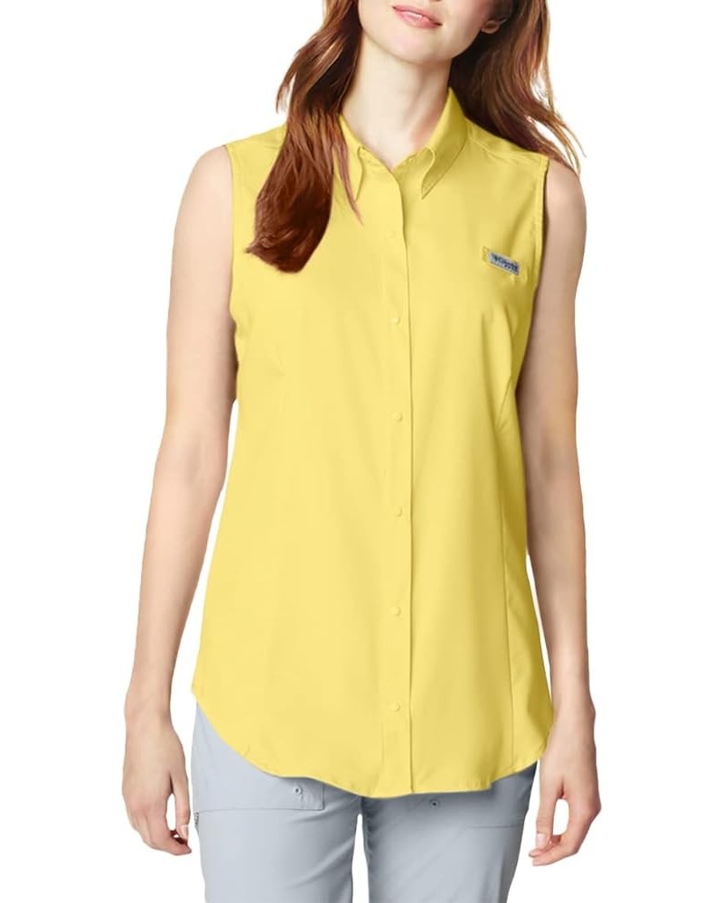 Sportswear Women's Tamiami Sleeveless Shirt Sun Glow $17.98 Activewear