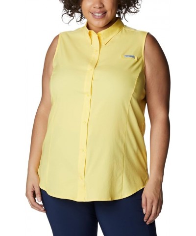 Sportswear Women's Tamiami Sleeveless Shirt Sun Glow $17.98 Activewear