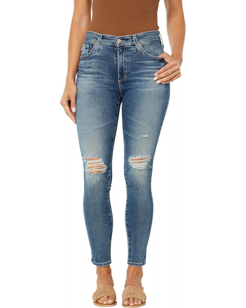 AG Jeans Farrah High-Rise Skinny Ankle in 15 Years Mural 15 Years Mural 25 28 $61.75 Jeans