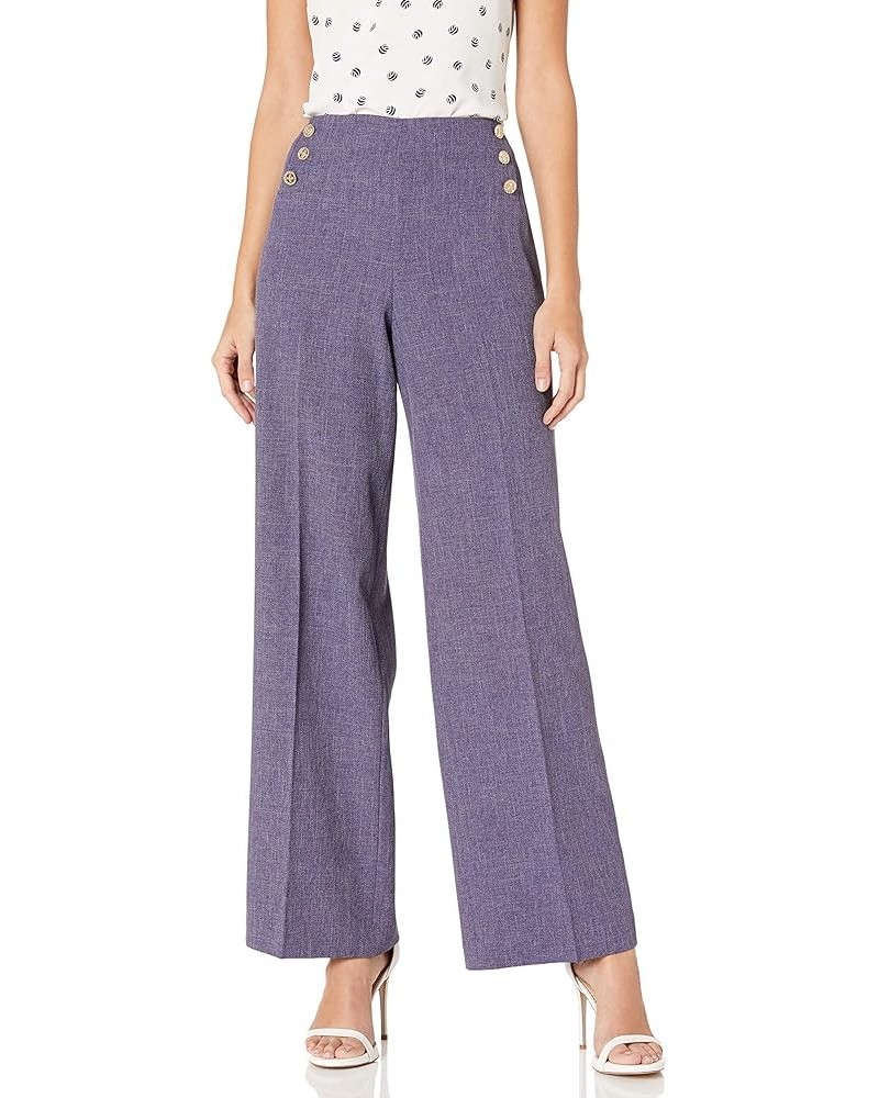 Women's High Waisted Wide Leg Pant Eclipse/Anne Black $21.31 Pants