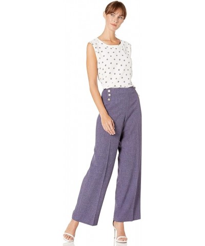 Women's High Waisted Wide Leg Pant Eclipse/Anne Black $21.31 Pants