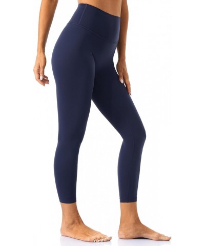 Women's Studio Essential Yoga Leggings 19"/ 23"/ 25"/ 28" - Soft Stretch Workout Active Tights Pants 23 inches Navy $13.34 Le...