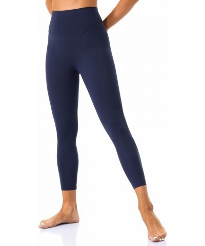 Women's Studio Essential Yoga Leggings 19"/ 23"/ 25"/ 28" - Soft Stretch Workout Active Tights Pants 23 inches Navy $13.34 Le...