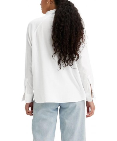 Women's Harrison Raglan Shirt (Standard and Plus) Bright White $17.60 Blouses