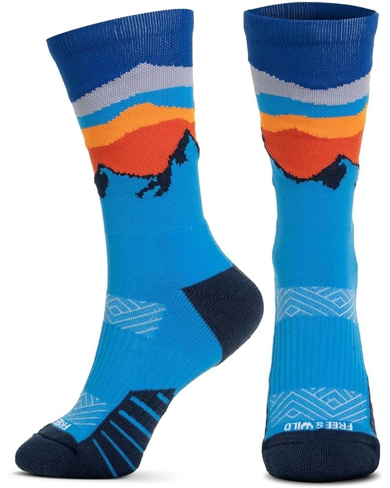 Inspirational Athletic Running Socks | Mid-Calf | Multiple Designs Free & Wild $10.19 Activewear