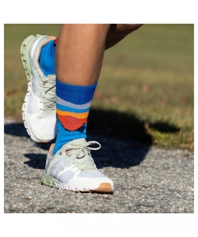 Inspirational Athletic Running Socks | Mid-Calf | Multiple Designs Free & Wild $10.19 Activewear