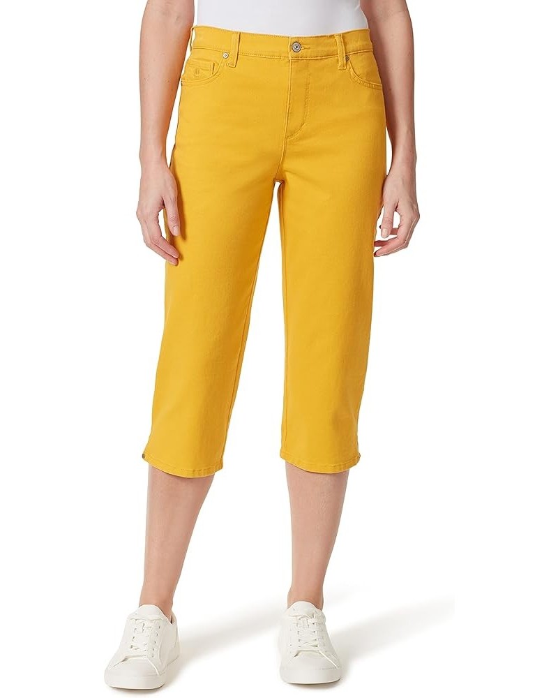 Women's Amanda Capri Jean Desert Sun - Rivets $15.86 Jeans