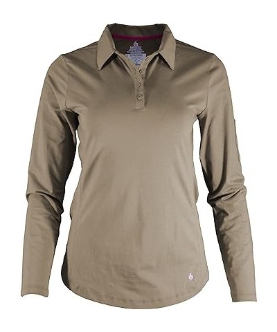 FR Women Stretch Fit L-SPFR6, Gray, 2XL LON MED LON Khaki $34.46 Shirts