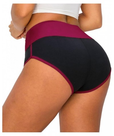 Booty Shorts for Women - High Waisted Super Soft Dolphin Shorts Hto128 Bkbg $10.99 Shorts