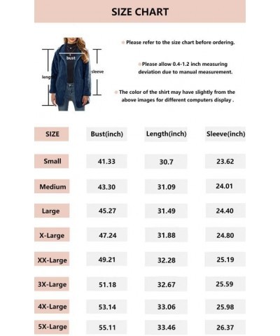 Womens Fuzzy Fleece Sherpa Jacket Full Zip Long Sleeve Flannel Cardigans Coat Outerwear with Hood (S-5XL) Blue $22.78 Jackets