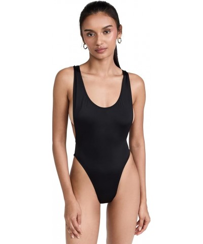 Women's Marissa One Piece Swimsuit Black $63.81 Swimsuits