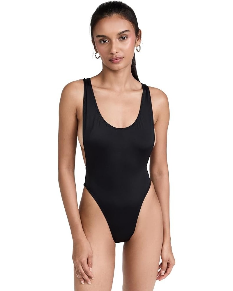 Women's Marissa One Piece Swimsuit Black $63.81 Swimsuits