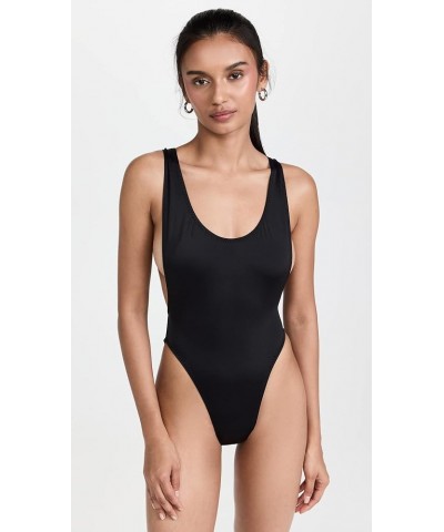 Women's Marissa One Piece Swimsuit Black $63.81 Swimsuits