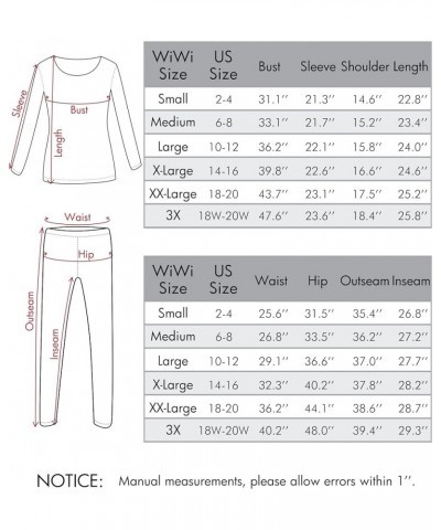 Soft Viscose from Bamboo Underwear for Women Thermal Long Johns Sets Super Warm Base Layer Top Pants Pajamas Set S-3X Charcoa...