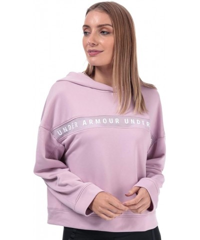 Women's Tech Terry Hoodie Pink/ White $22.00 Activewear