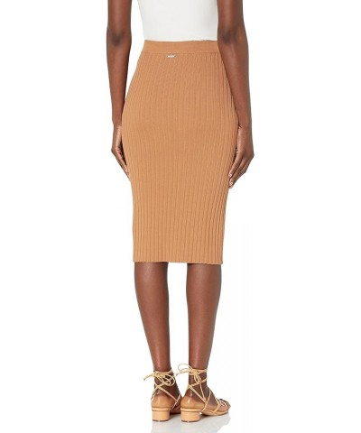 Women's Agnes Sweater Skirt Tobacco Brown $21.41 Skirts