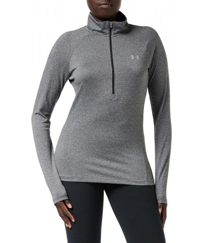 Women's Tech ½ Zip Long-Sleeve Pullover Carbon Heather X-Small $16.55 Activewear