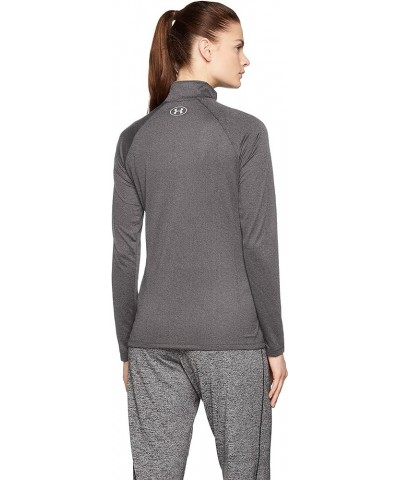 Women's Tech ½ Zip Long-Sleeve Pullover Carbon Heather X-Small $16.55 Activewear