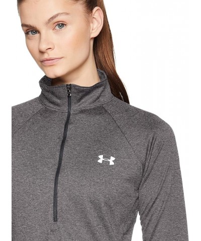 Women's Tech ½ Zip Long-Sleeve Pullover Carbon Heather X-Small $16.55 Activewear