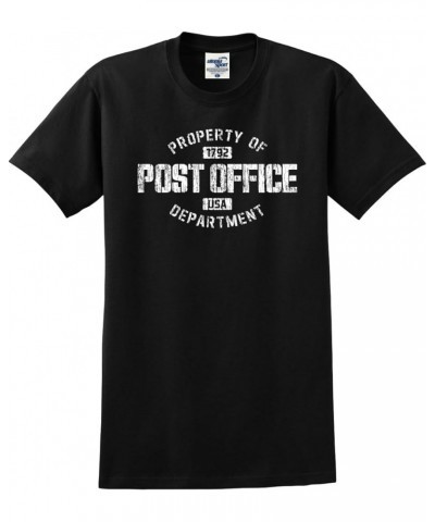 Vintage The Post Office Department Est. 1792 T-Shirt (S-5X) Majestic Black $14.49 Tees