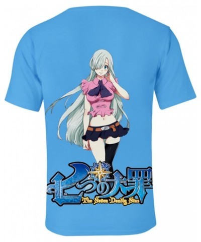 Anime The Seven Deadly Sins T-Shirt 3D Printed Short Sleeve Shirts Men Women Pullover Tee Tops 247/3 $9.24 Tees