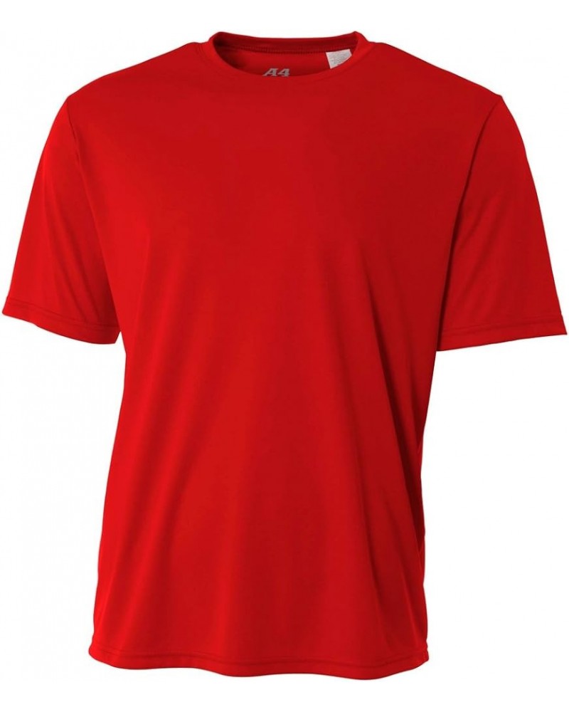 Youth Cooling Performance Crew Short Sleeve Tee Scarlet Red $7.54 Tees