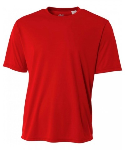 Youth Cooling Performance Crew Short Sleeve Tee Scarlet Red $7.54 Tees