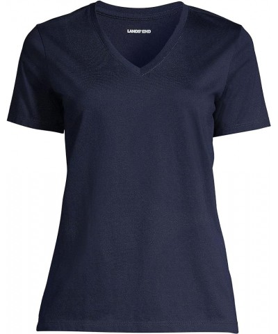 Women's Relaxed Supima Cotton T-Shirt Radiant Navy $12.08 Tees