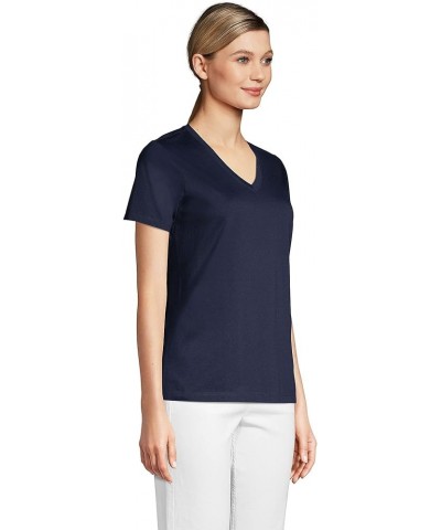 Women's Relaxed Supima Cotton T-Shirt Radiant Navy $12.08 Tees