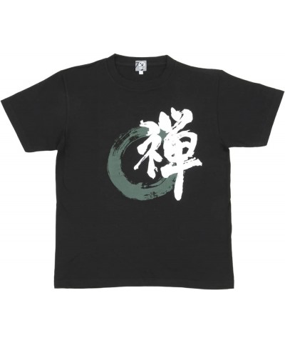 Japanese Kanji T-Shirts Short Sleeves (JAPANORAMA) 100% Cotton, Loose Size Unisex Graphic Tee T Shirt Men Women Zen Buddhism ...