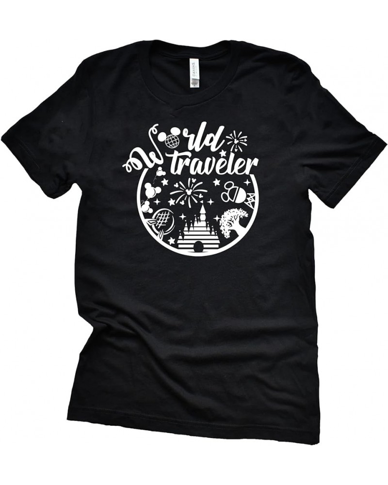 Orlando Theme Park World Traveler Shirt Unisex - T-Shirt, Tank Top Black $13.97 Tees