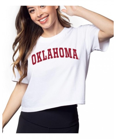 Women's Short 'N Sweet Tee Oklahoma Sooners Large White $10.85 Tees