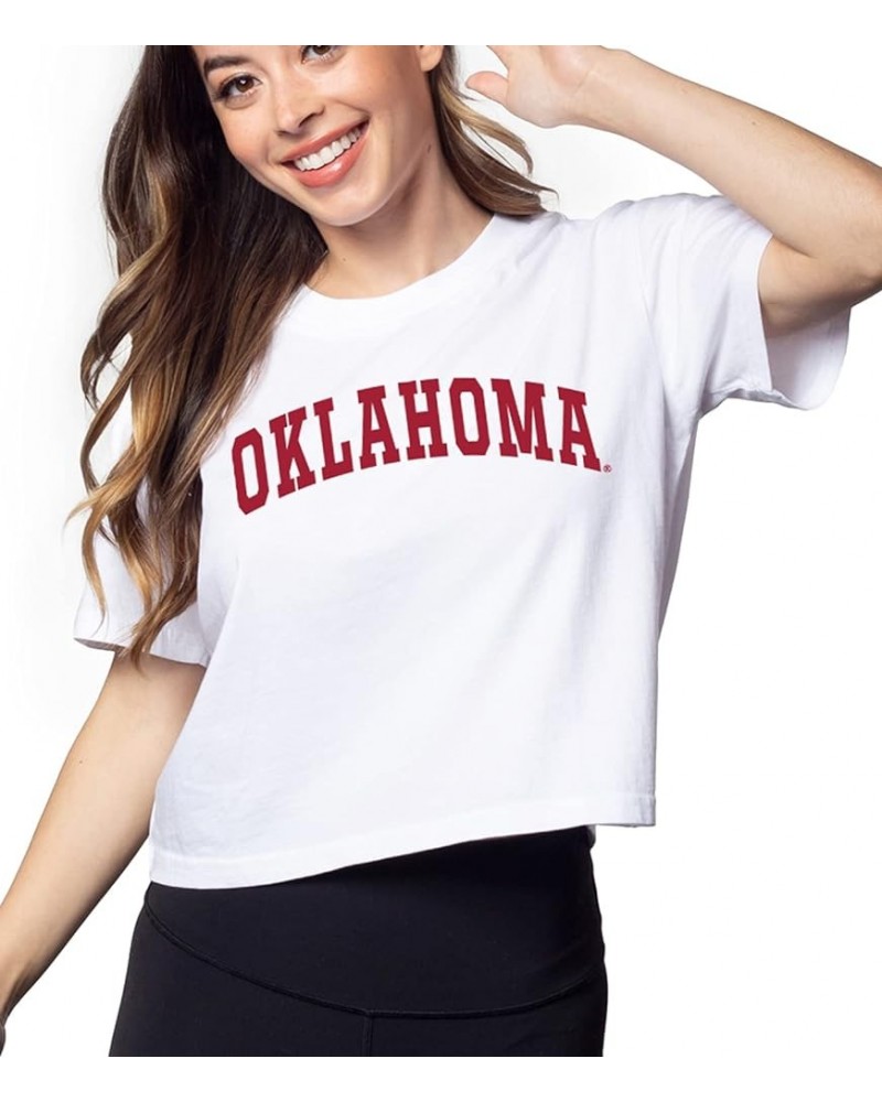 Women's Short 'N Sweet Tee Oklahoma Sooners Large White $10.85 Tees