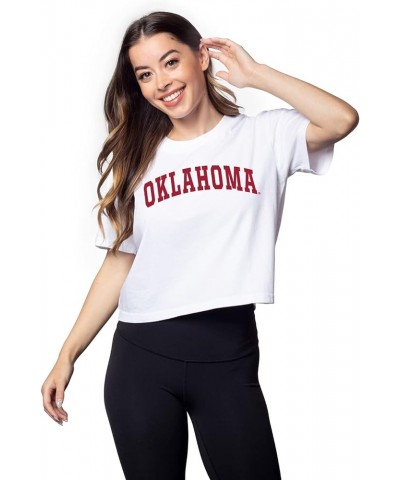 Women's Short 'N Sweet Tee Oklahoma Sooners Large White $10.85 Tees