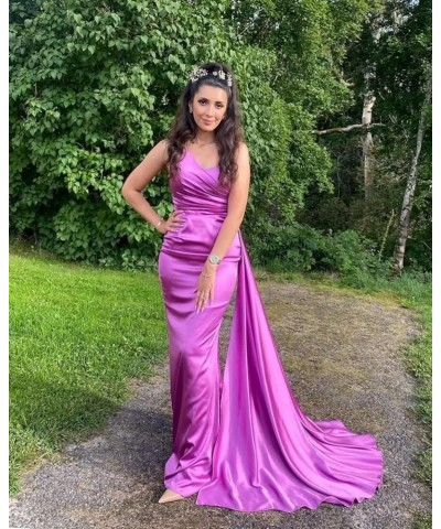 One Shoulder Mermaid Bridesmaid Dresses Bodycon Prom Dresses Long for Women Formal Evening Gown Stretch Teal $44.67 Dresses