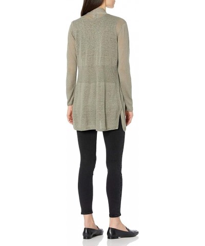 Women's Lightweight Long BOC Cardigan Od Green $55.66 Sweaters