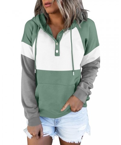 Womens Fashion Hoodies Cute Color Block Sweaters Y2K Sweatshirts for Teen Girls Long Sleeve Loose Casual Tops Fall Clothing $...