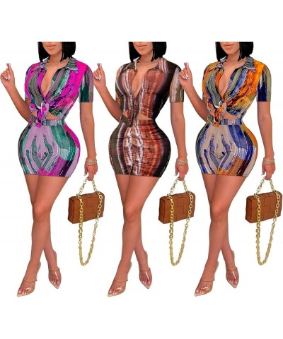 Sexy Jumpsuits for Women Night Club Party Satin 2 Piece Outfits Clubwear A01 Orange $26.99 Jumpsuits