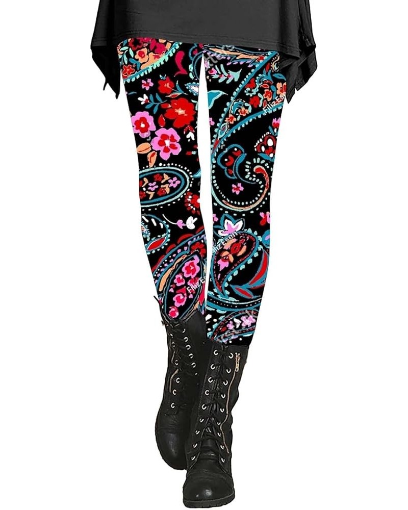 Workout Leggings for Women Pant Stretc Womens for Women Jeans Pants Christmas Leggings for Women Leggings with Hot Pink 6 $10...