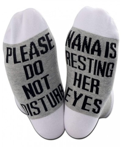 2 Pairs Nana Grandma Gift Best Nana Ever Gift Please Do Not Disturb Nana Is Resting Her Eyes Nana Resting Eyes $10.74 Activewear