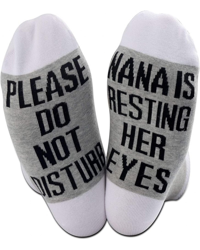 2 Pairs Nana Grandma Gift Best Nana Ever Gift Please Do Not Disturb Nana Is Resting Her Eyes Nana Resting Eyes $10.74 Activewear