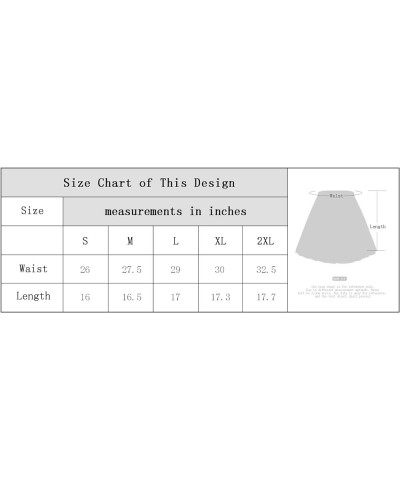 Women's Elastic Waist Plaid Pleated Skirt Tartan Skater School Uniform Mini Skirts Series 11 White $14.22 Skirts